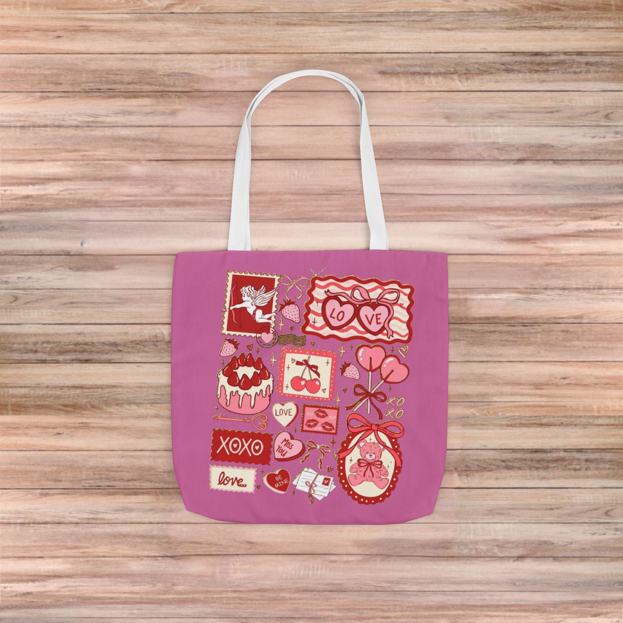 Valentines Vintage Cards Tote Bag