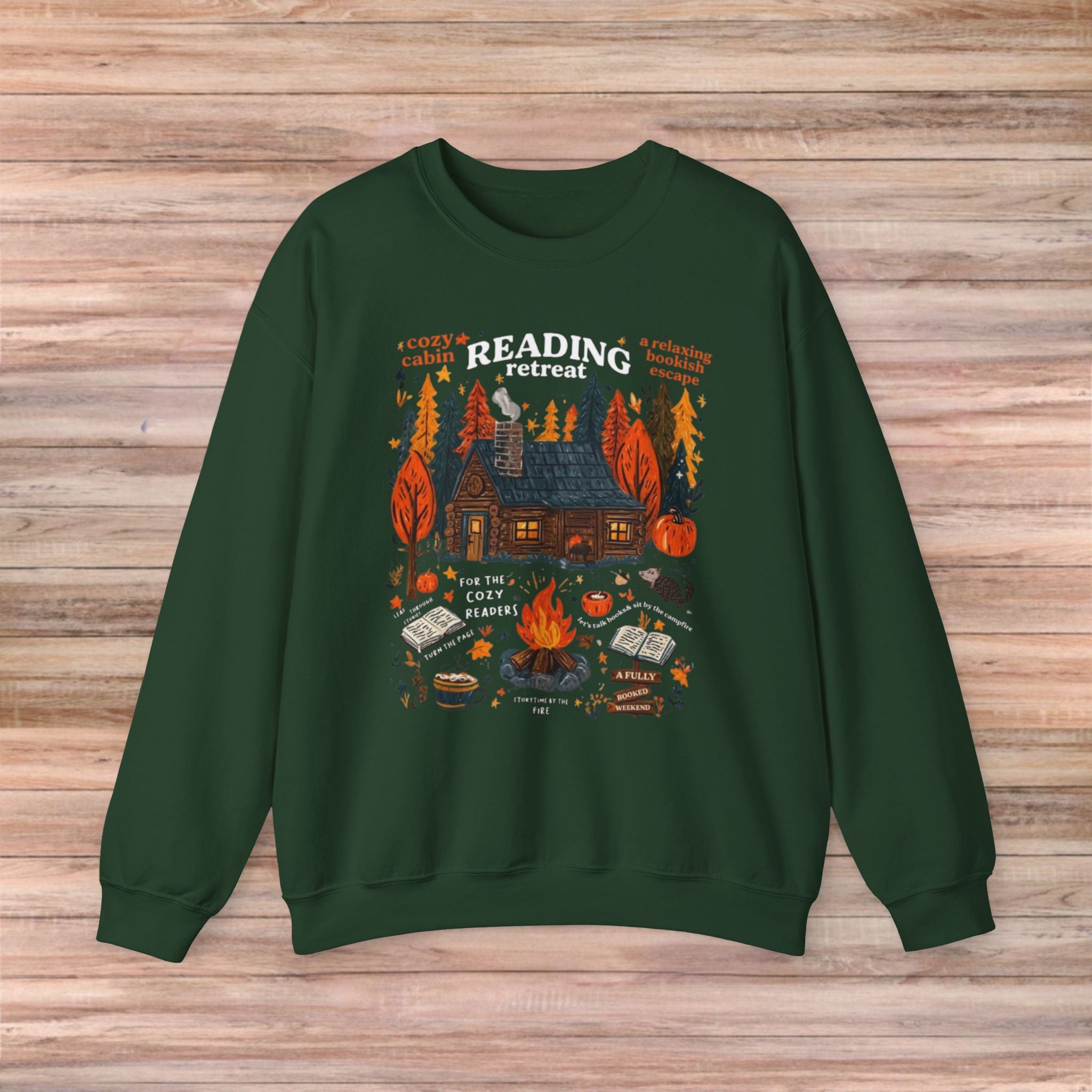 Reading Retreat Sweater