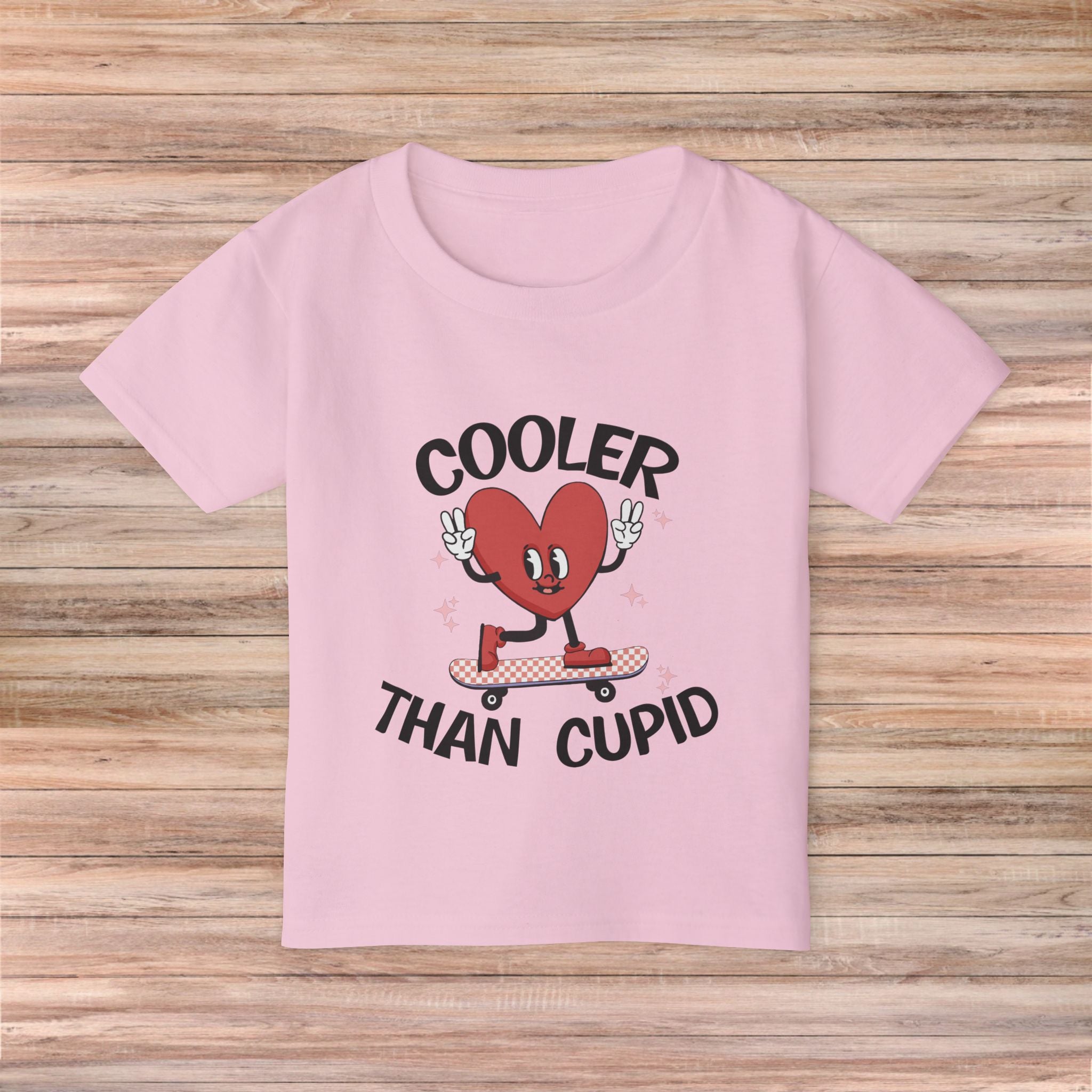 Cooler than Cupid Toddler Tshirt