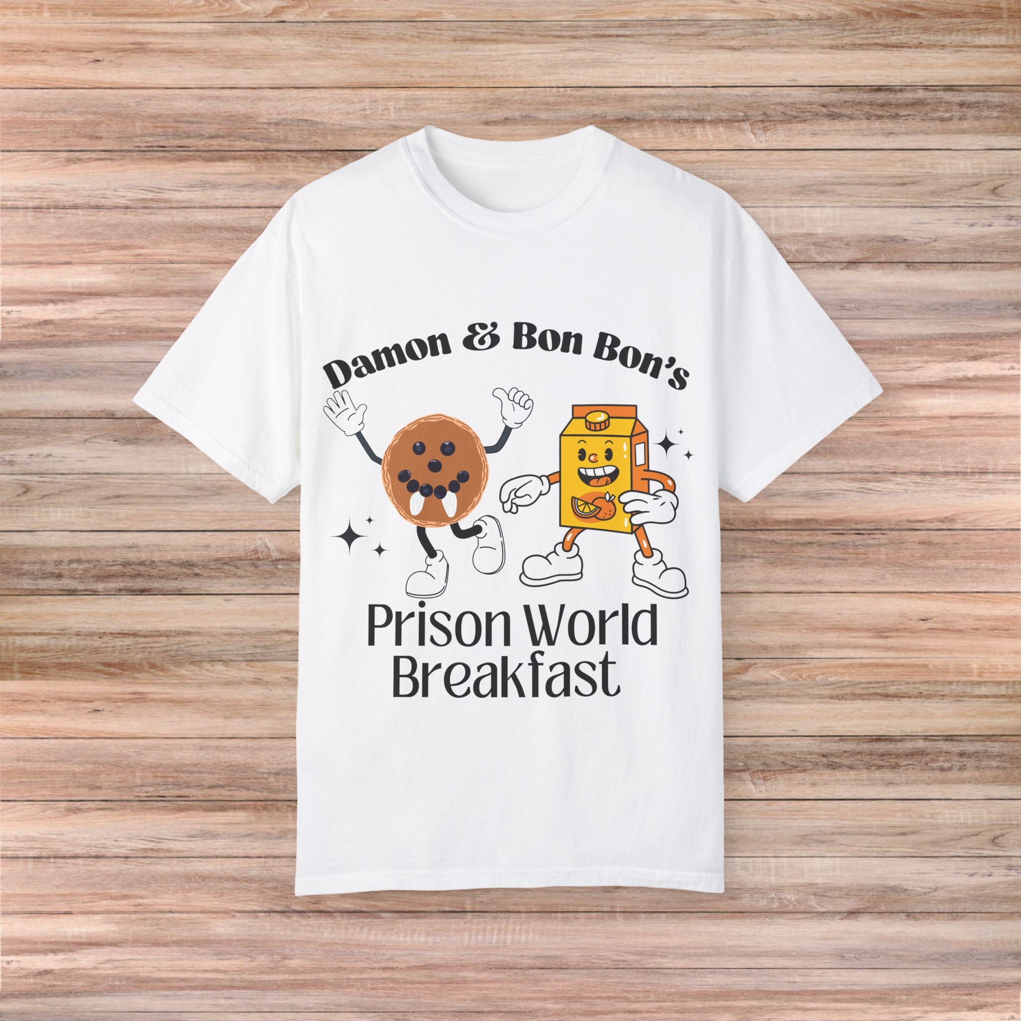 Damon & Bon Bon’s Prison World Tshirt
