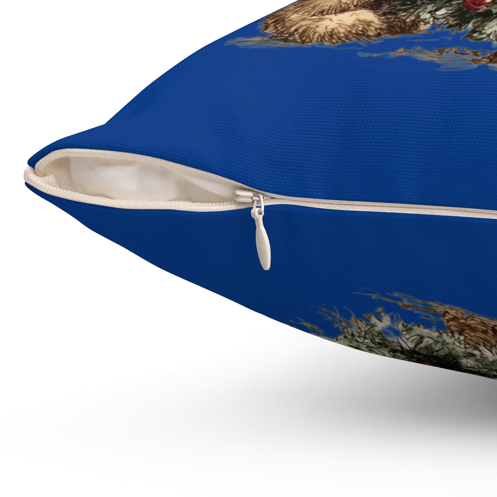 Christmas Teddy Bear Pillow