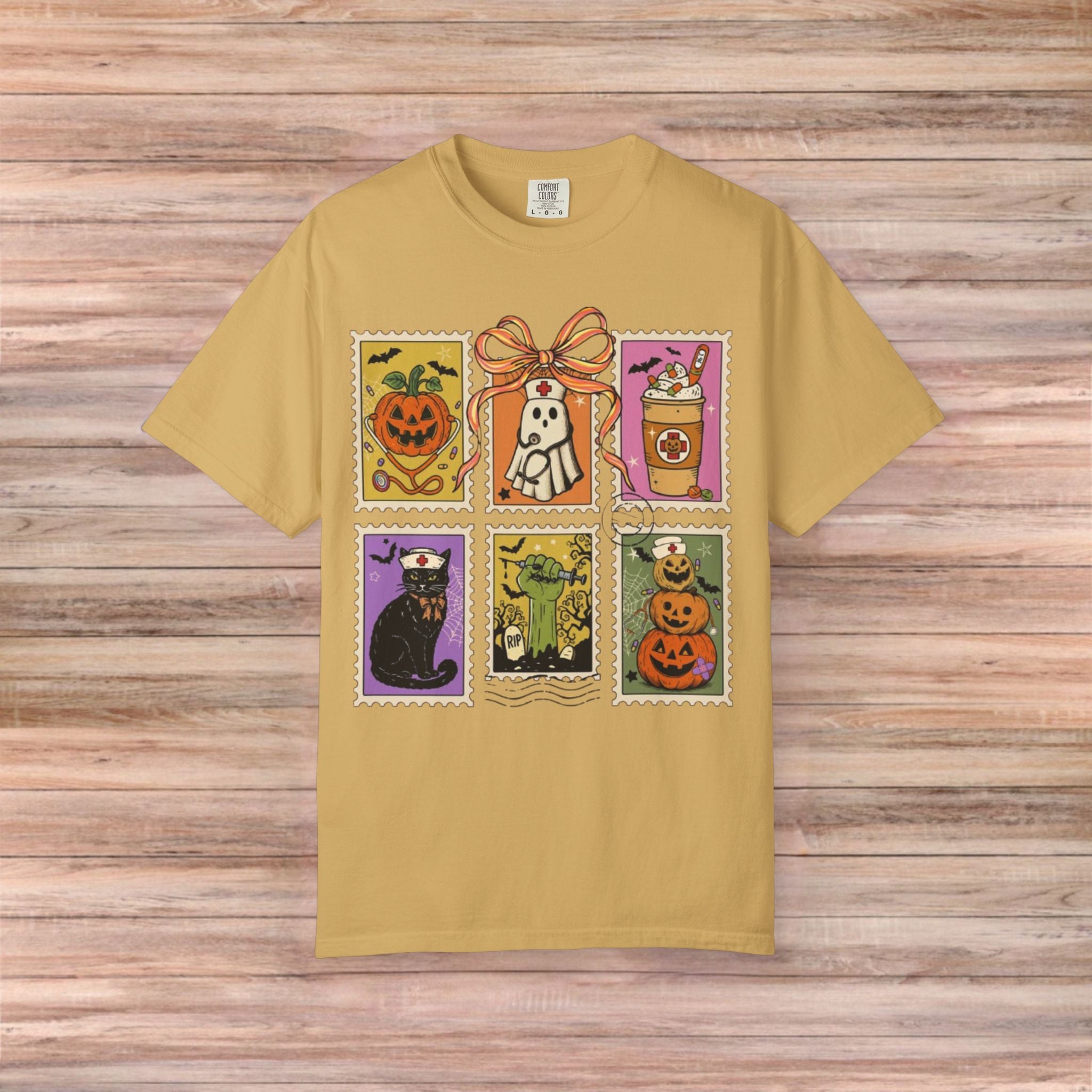 Halloween Nurse Post Office Tshirt