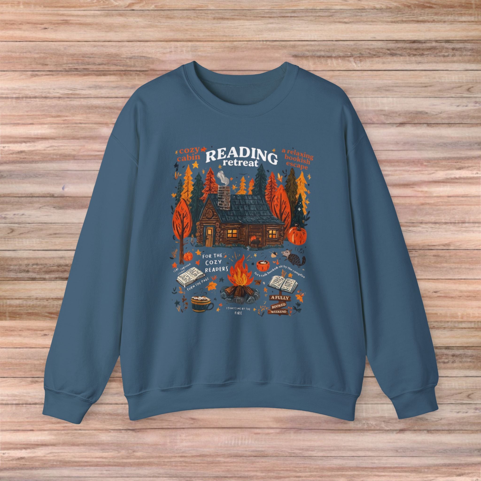 Reading Retreat Sweater