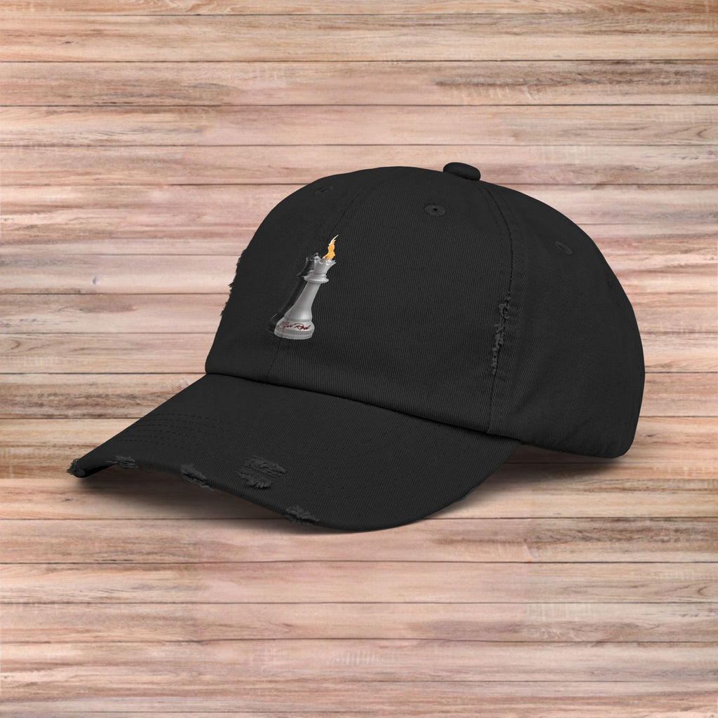 Chess Piece Distressed Hat