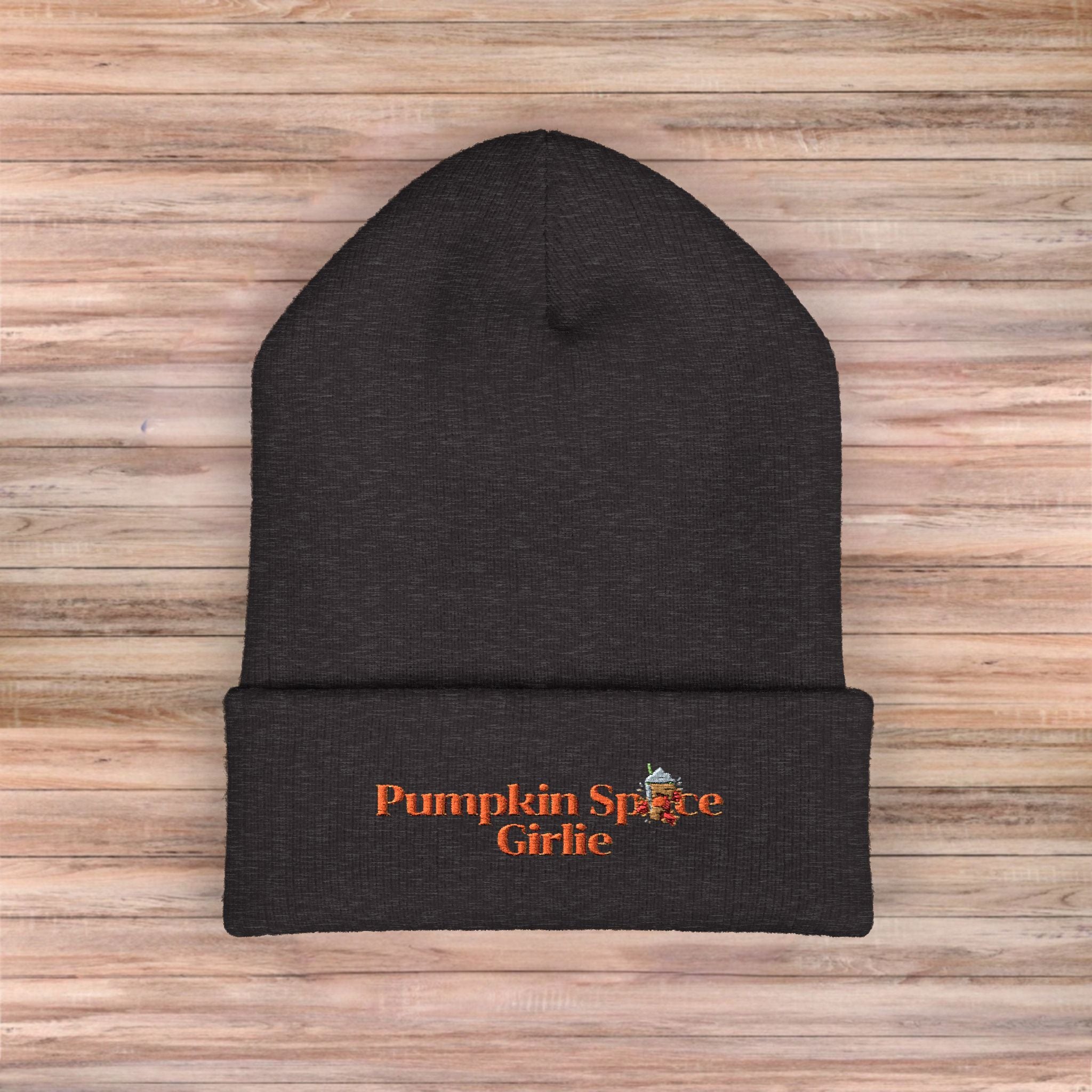 Pumpkin Spice Girlie Beanie