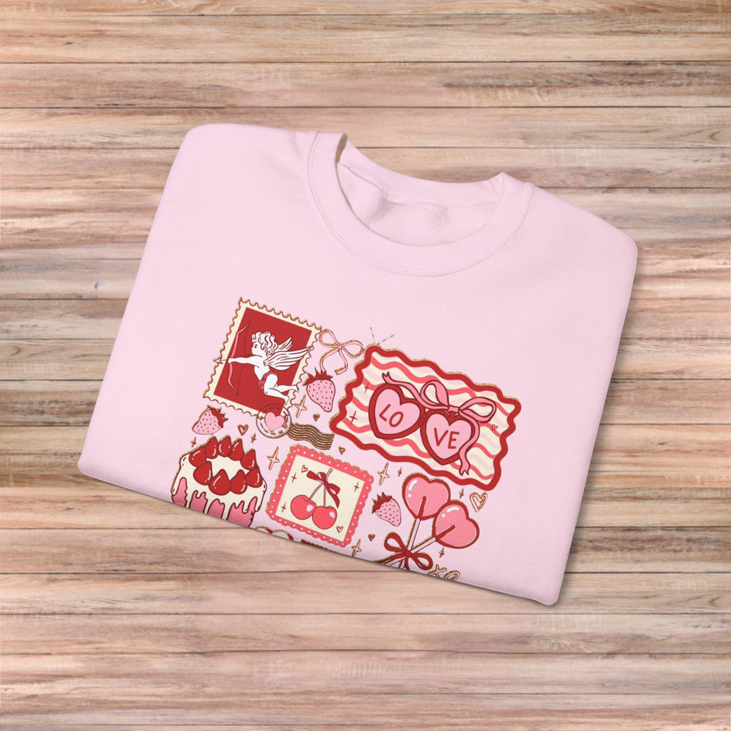 Valentines Vintage Cards Sweater