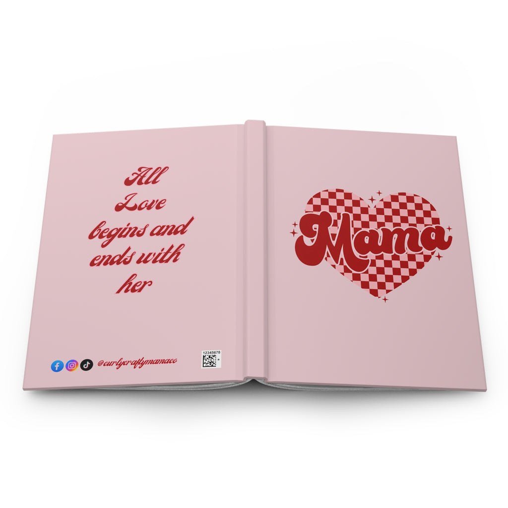Mama Heart Hardcover Journal