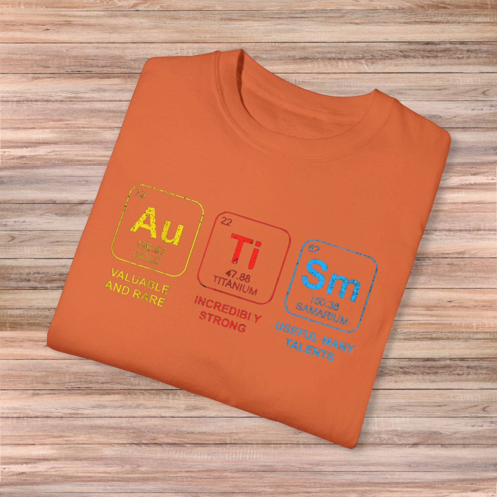 Autism Chemist Elements Tshirt