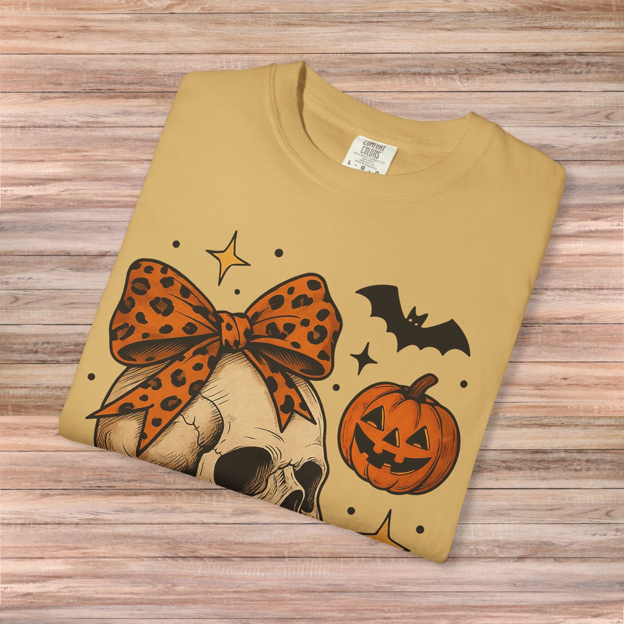 Halloween Pumpkin Skull Tshirt
