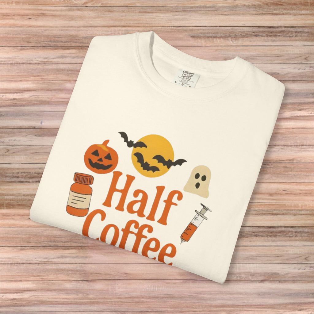 Half Coffee Half Nurse Tshirt