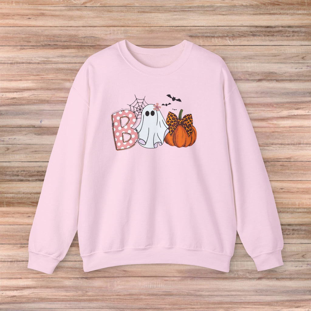 Boo Ghost Pumpkin Sweater