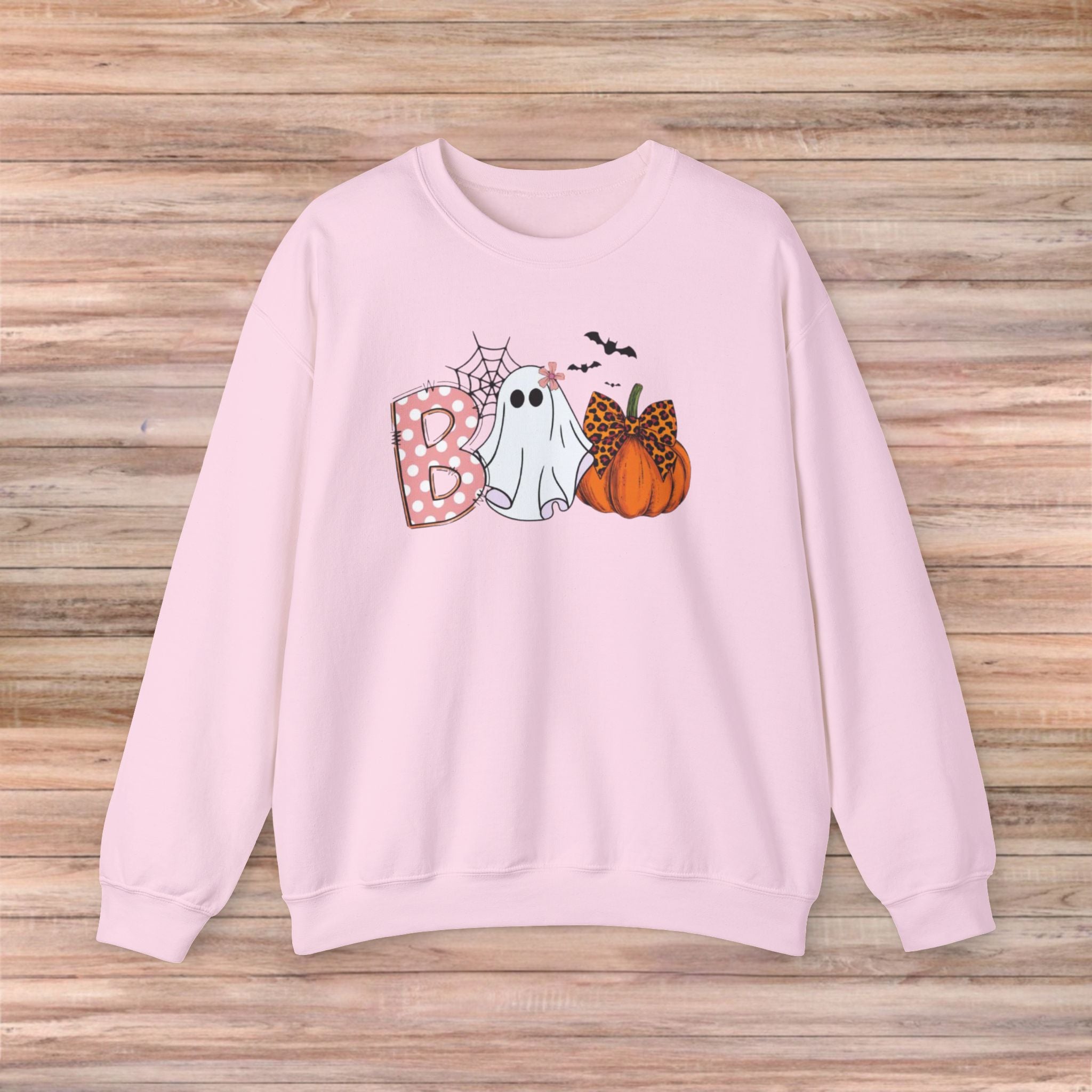 Boo Ghost Pumpkin Sweater