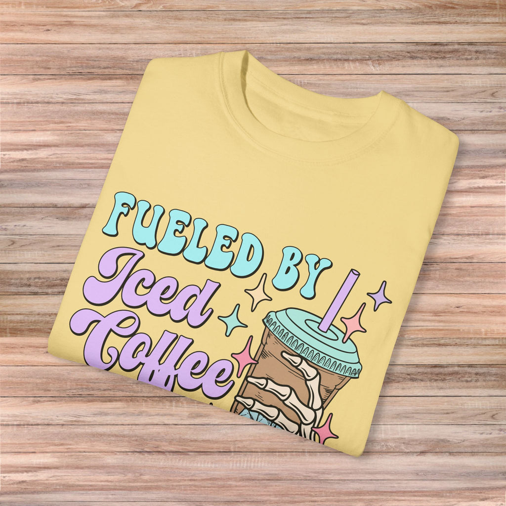 Fueled by Iced Coffee and Anxiety Tshirt