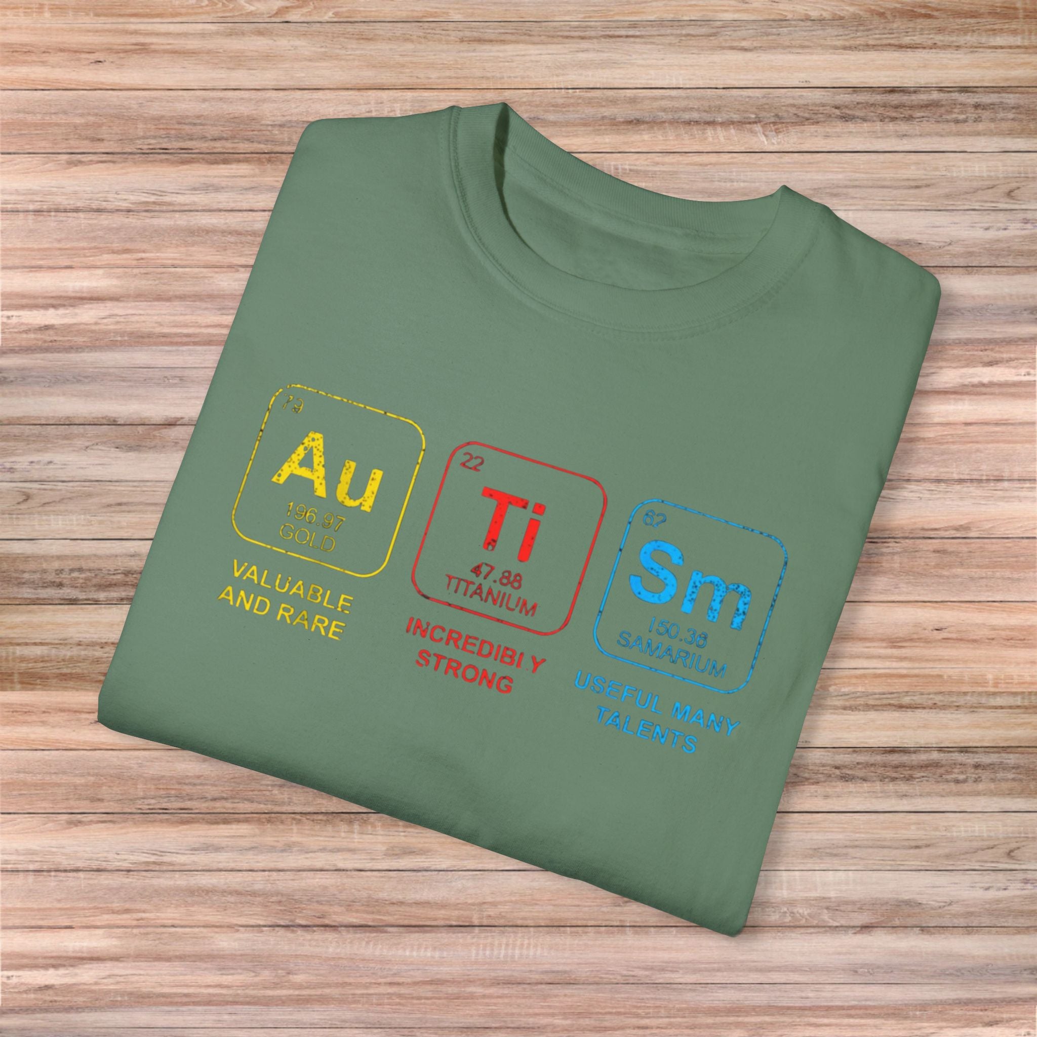 Autism Chemist Elements Tshirt