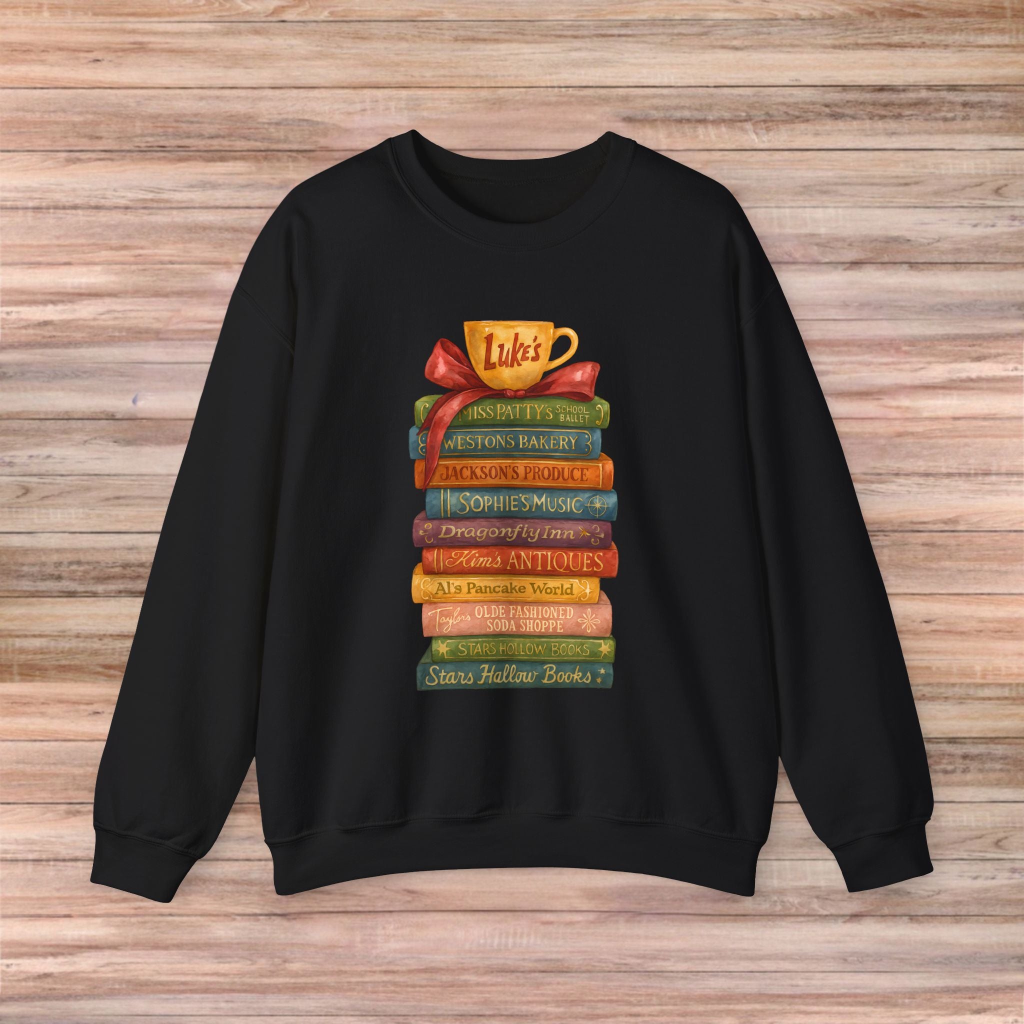 Luke’s Coffee Holiday Books Sweater