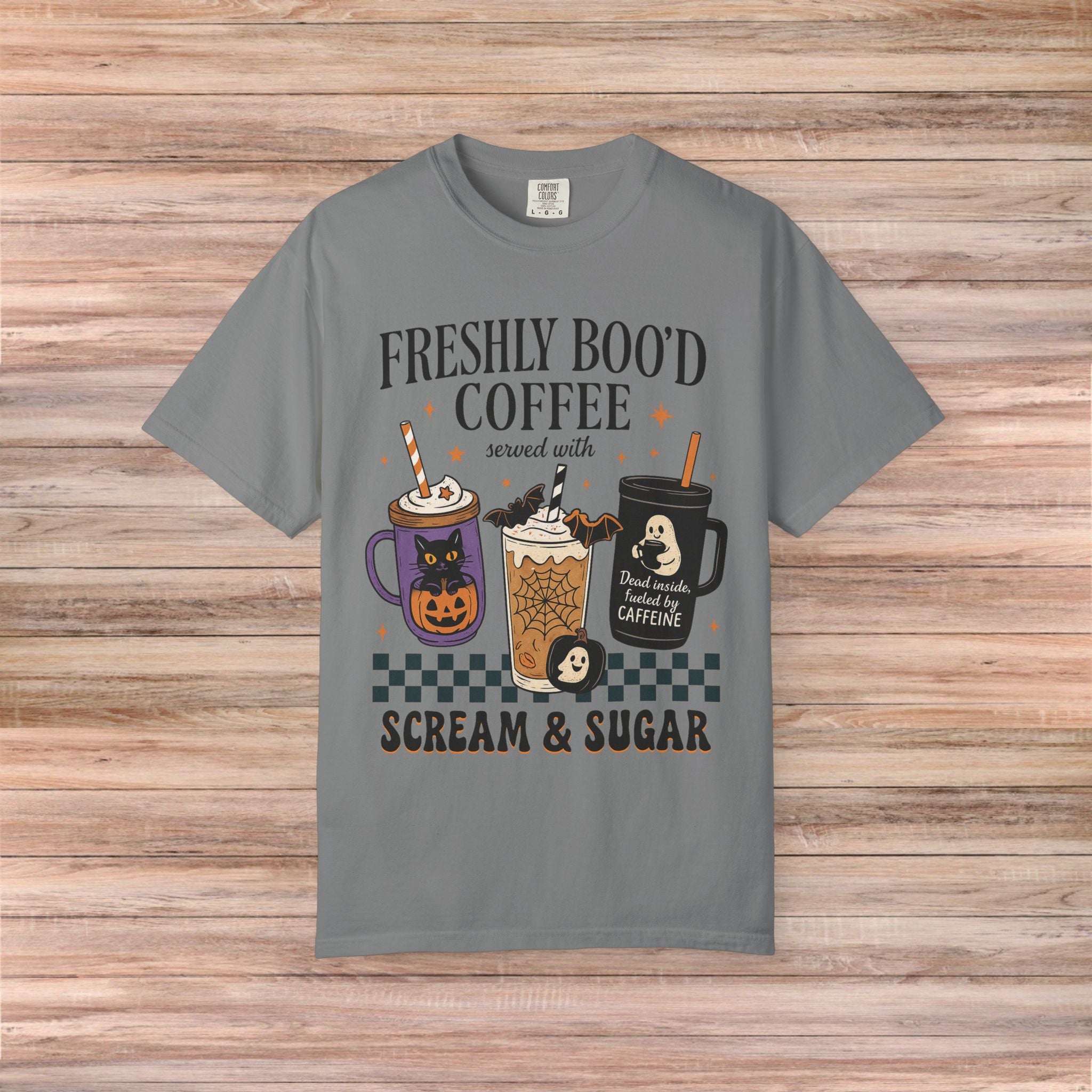 Freshly Boo’d Coffee Scream & Sugar Tshirt
