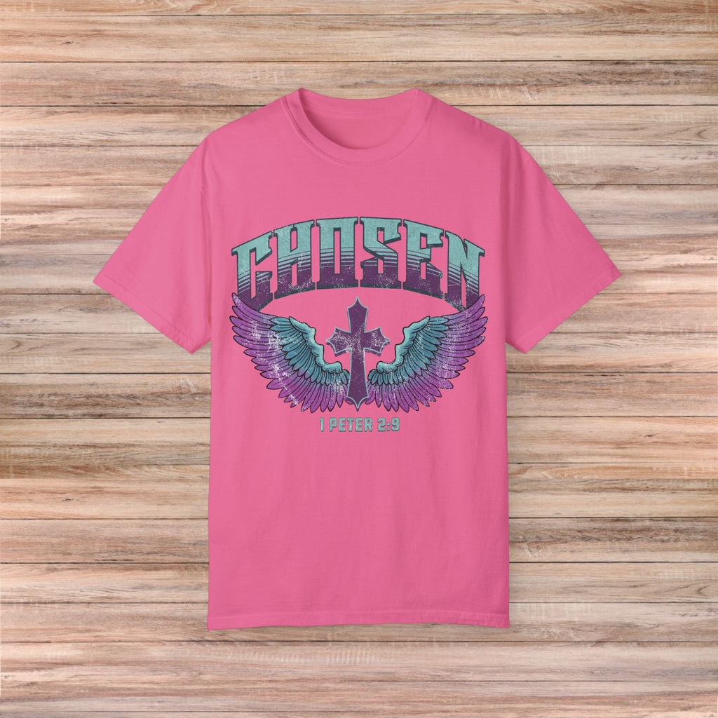 Chosen' with Wings & Cross Tshirt