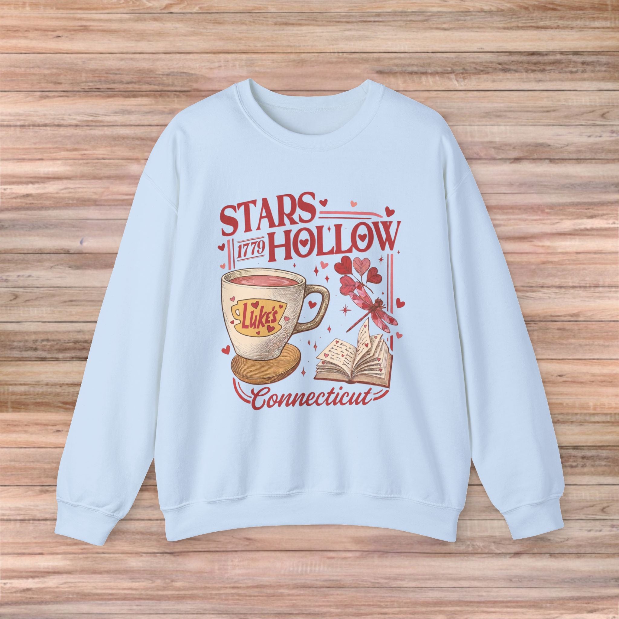 Luke's Coffee & Books Valentines Sweater
