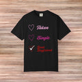 Checkbox Book Boyfriend Valentines Tshirt