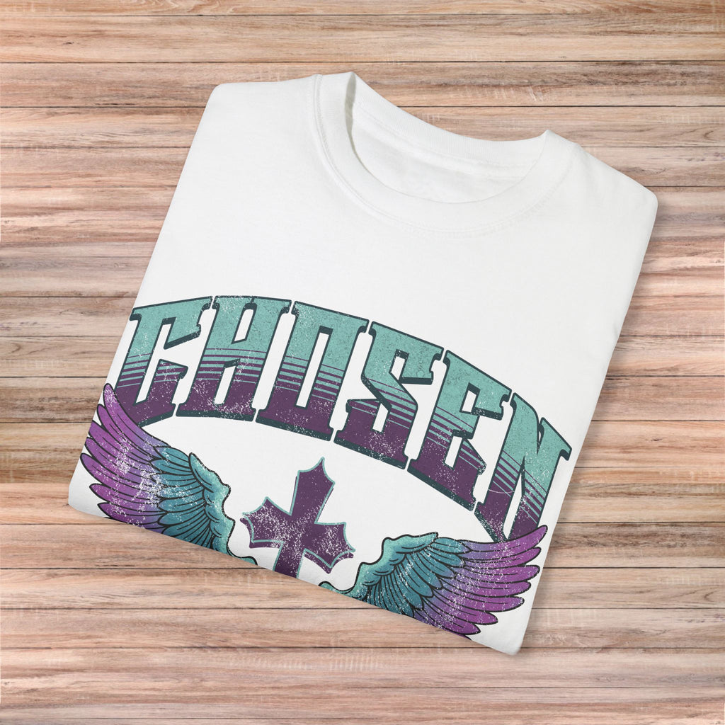 Chosen' with Wings & Cross Tshirt