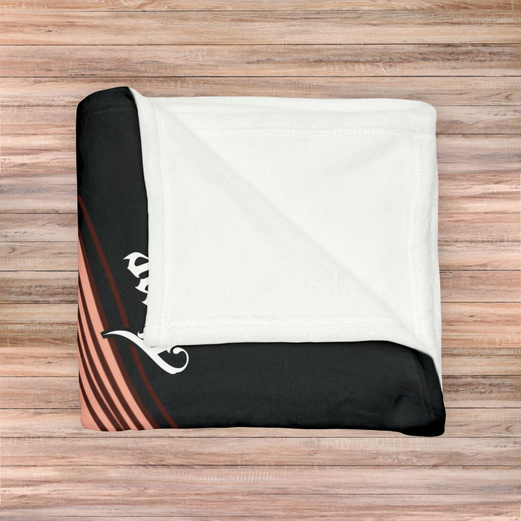 Falling for the Villain One Page at a Time Blanket - Black