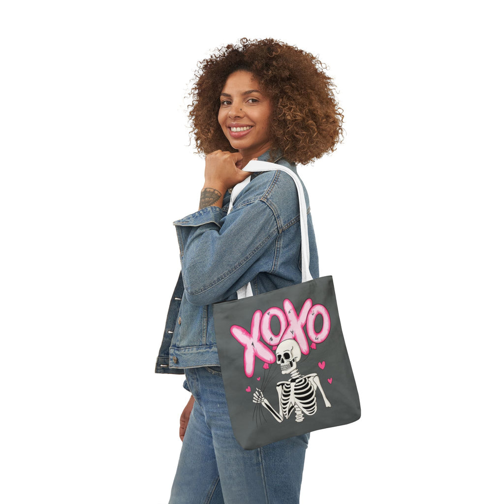 Skeleton XOXO Tote Bag