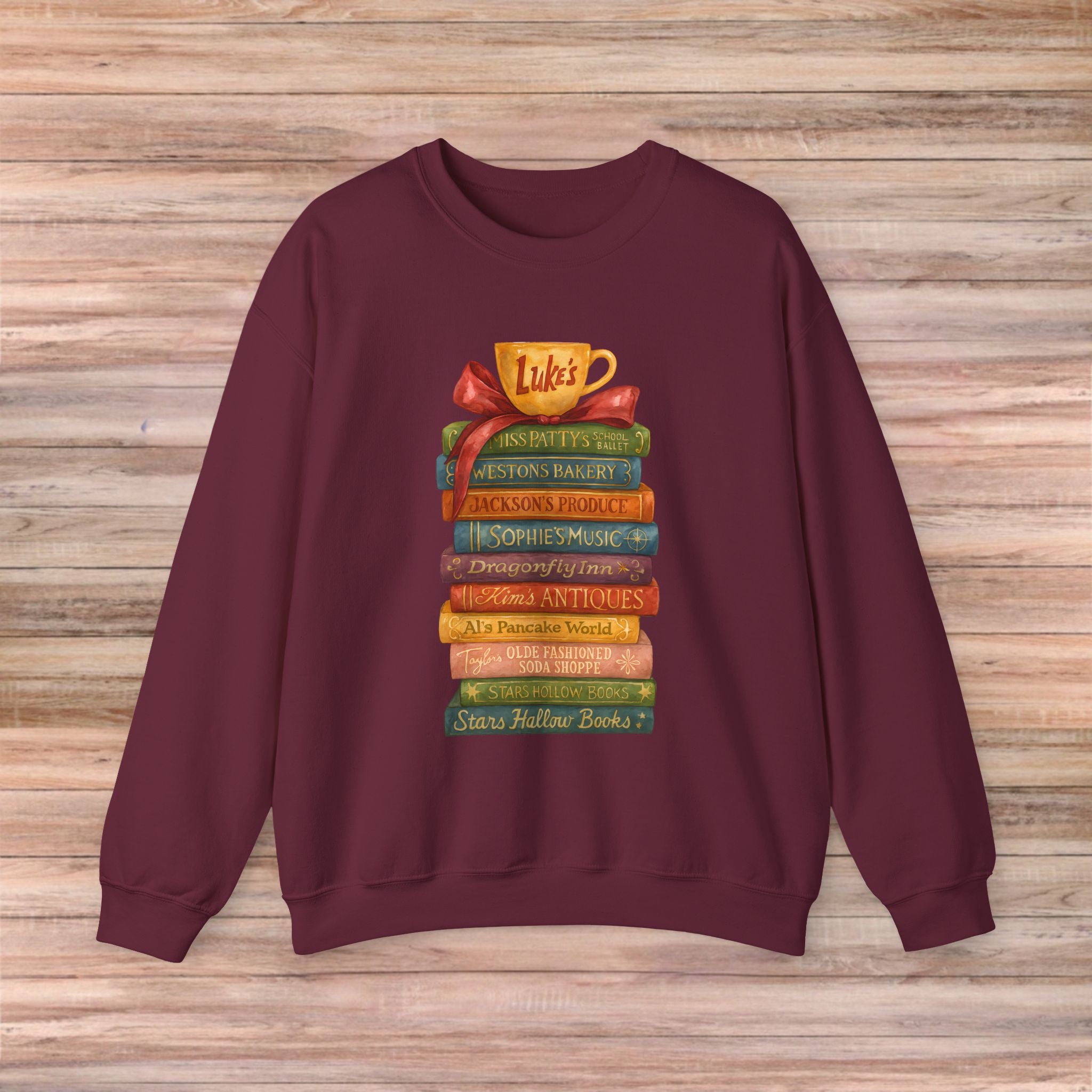 Luke’s Coffee Holiday Books Sweater
