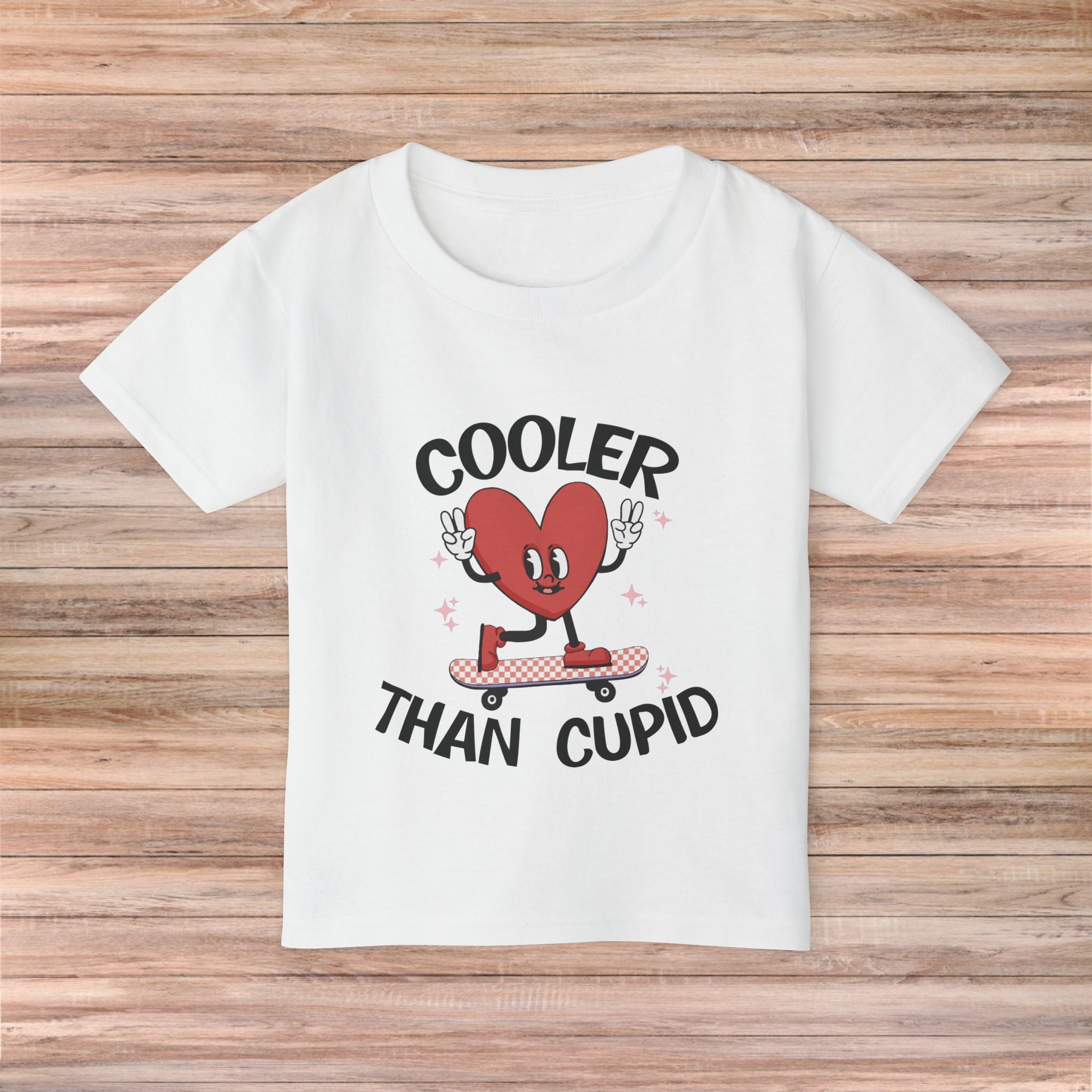 Cooler than Cupid Toddler Tshirt