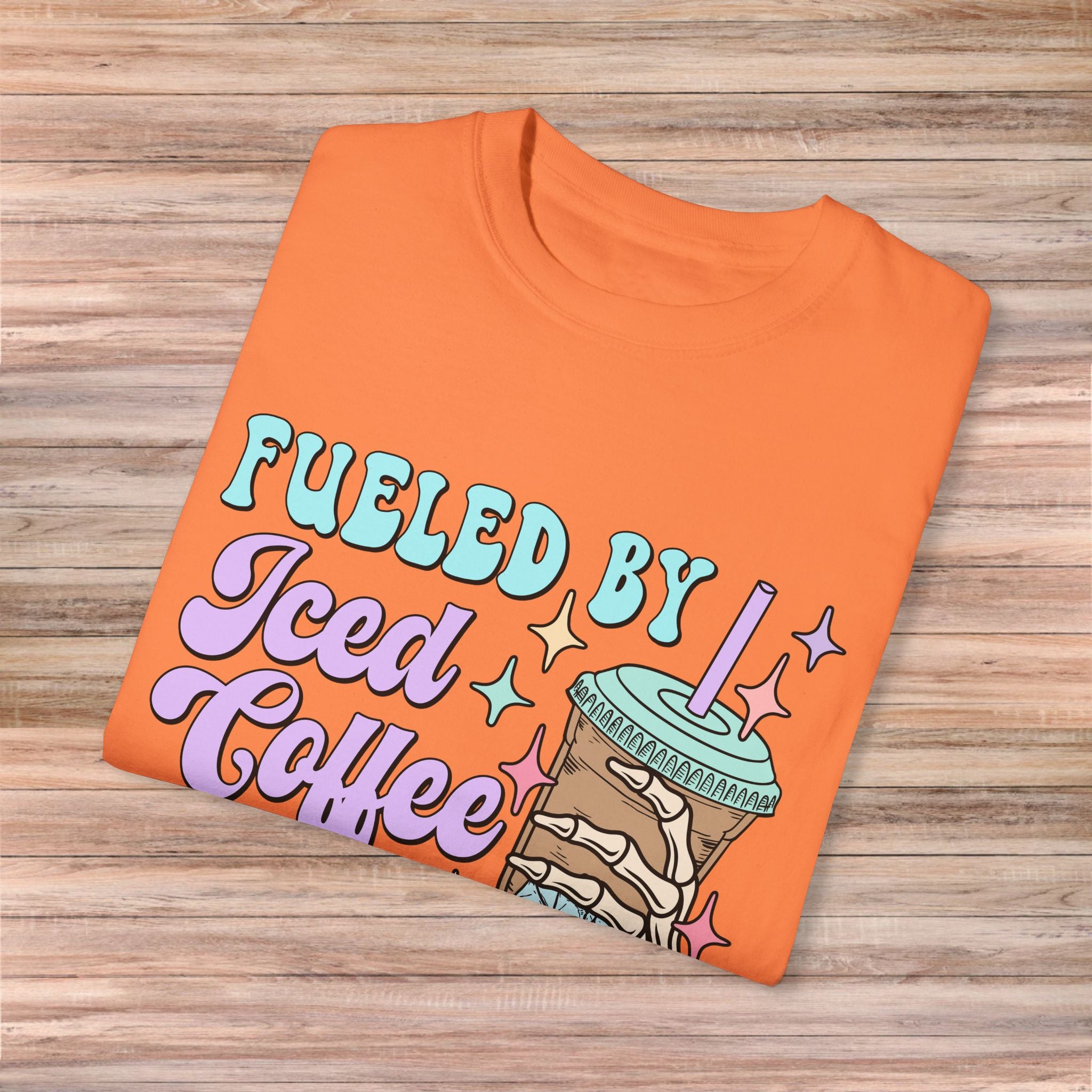 Fueled by Iced Coffee and Anxiety Tshirt