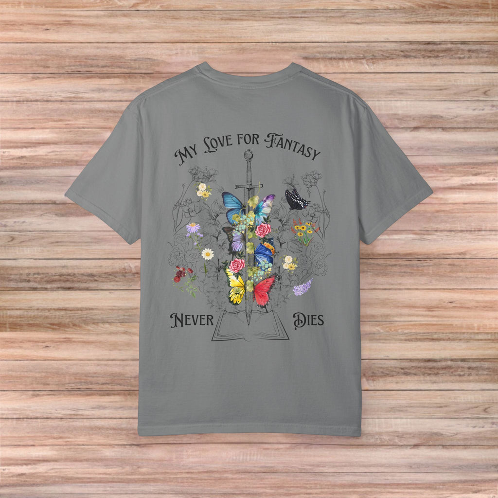 My Love For Fantasy Never Dies Tshirt (Dark Design)
