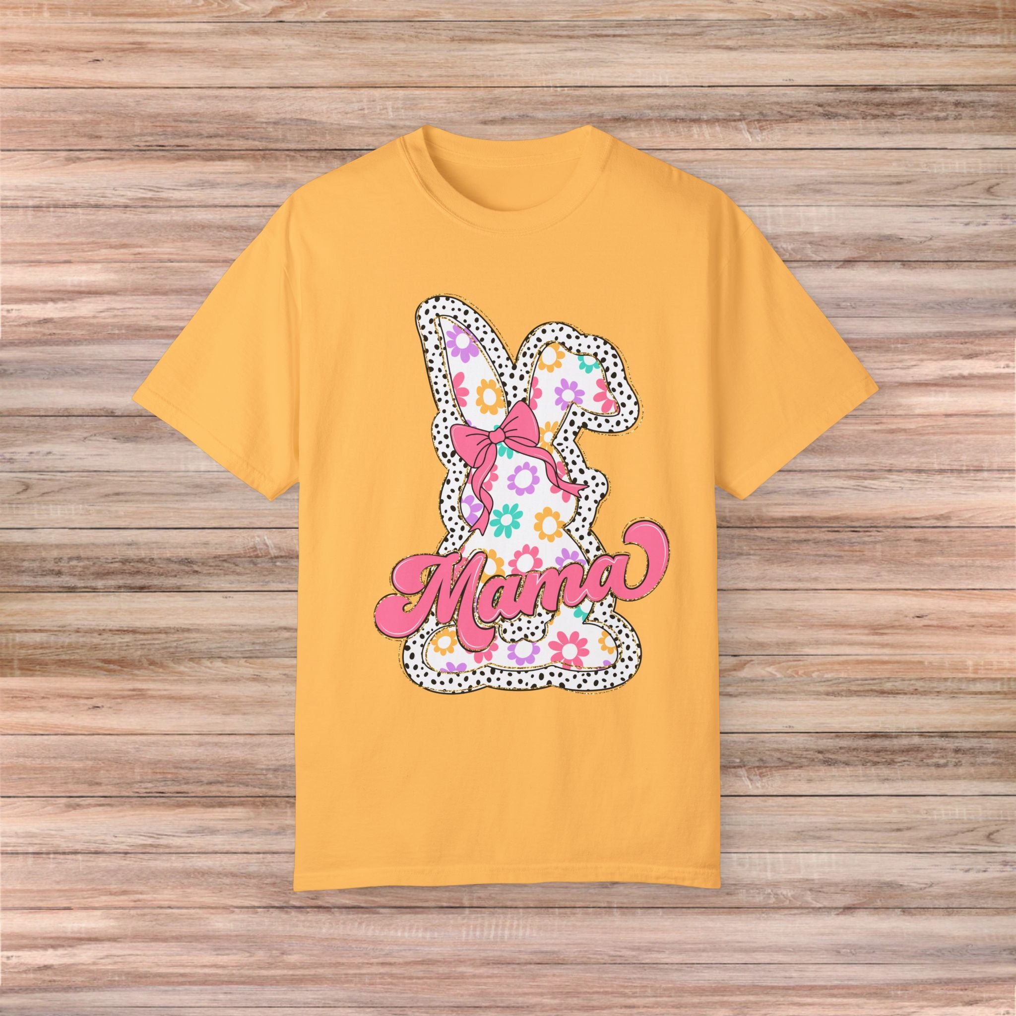 Floral Bunny Mama Tshirt