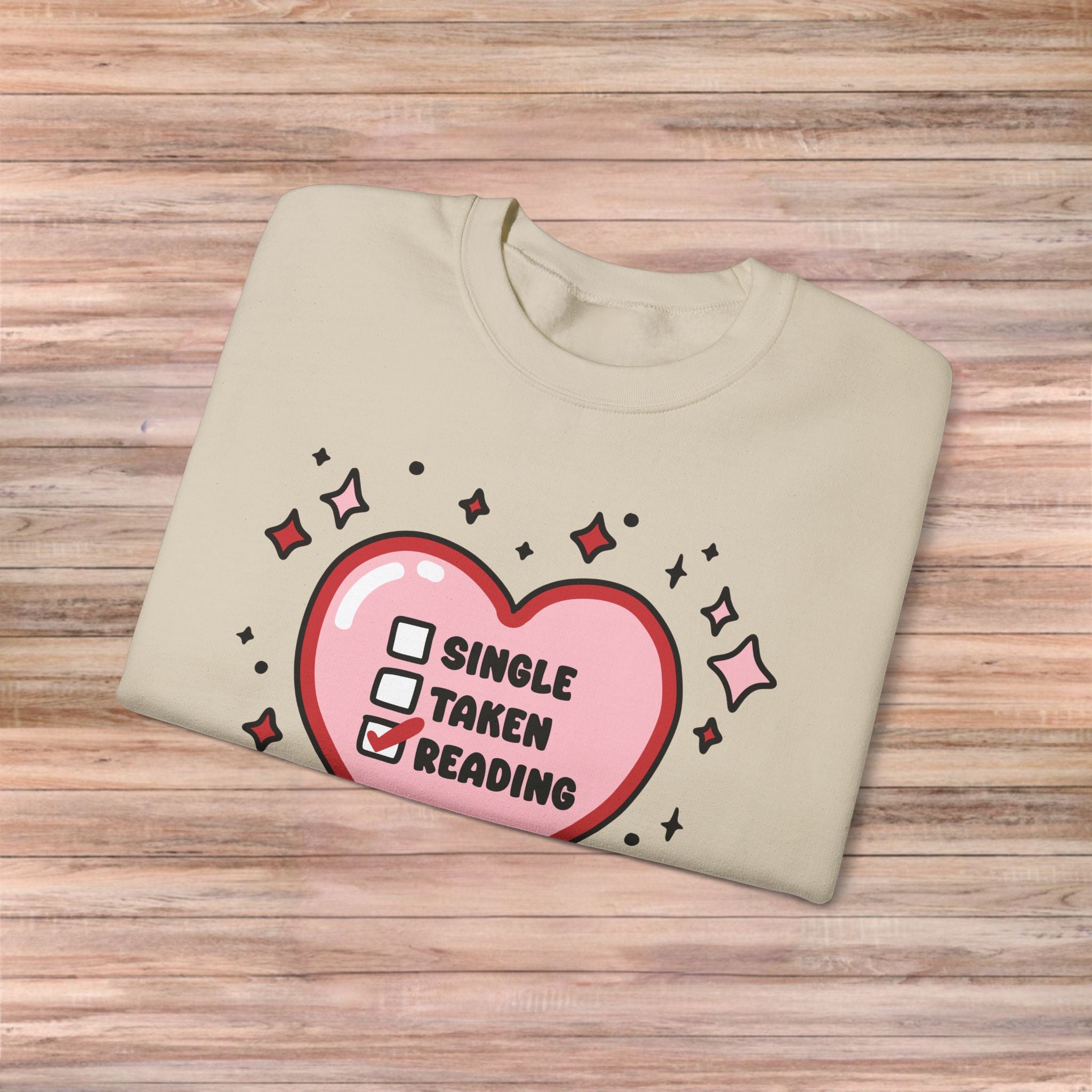 Reading Heart Sweater