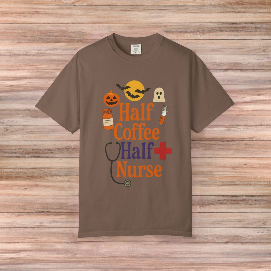 Half Coffee Half Nurse Tshirt