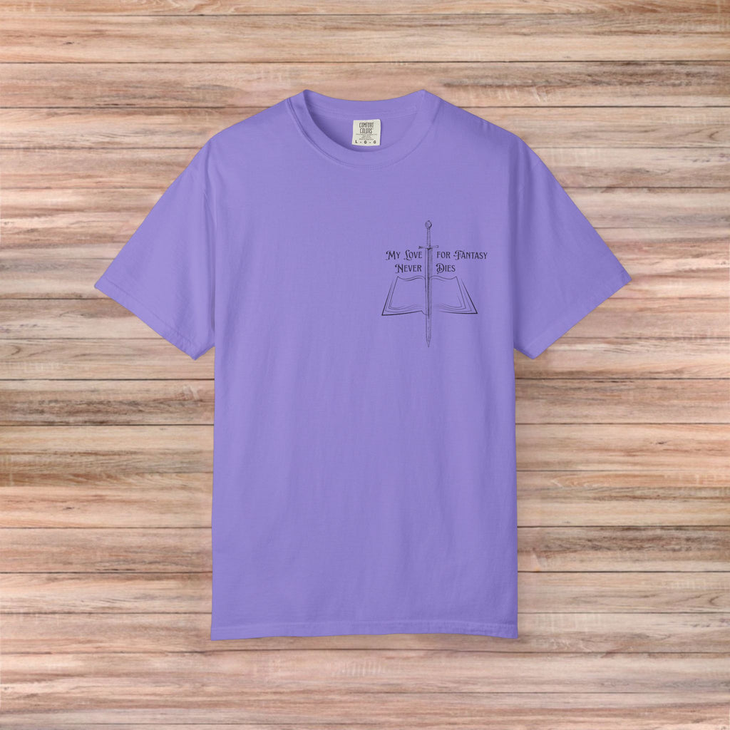 My Love For Fantasy Never Dies Tshirt (Dark Design)