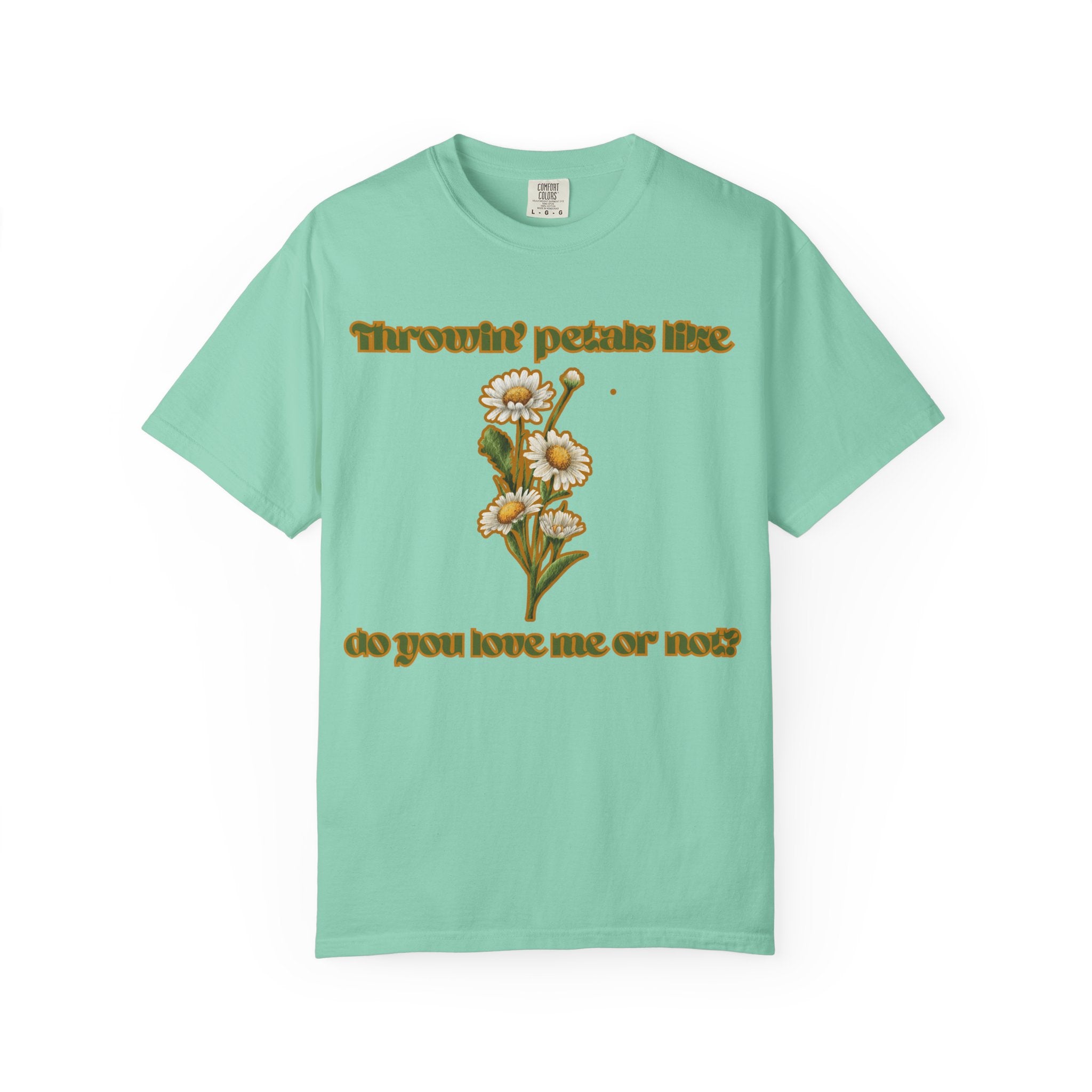 throwin petals t shirt