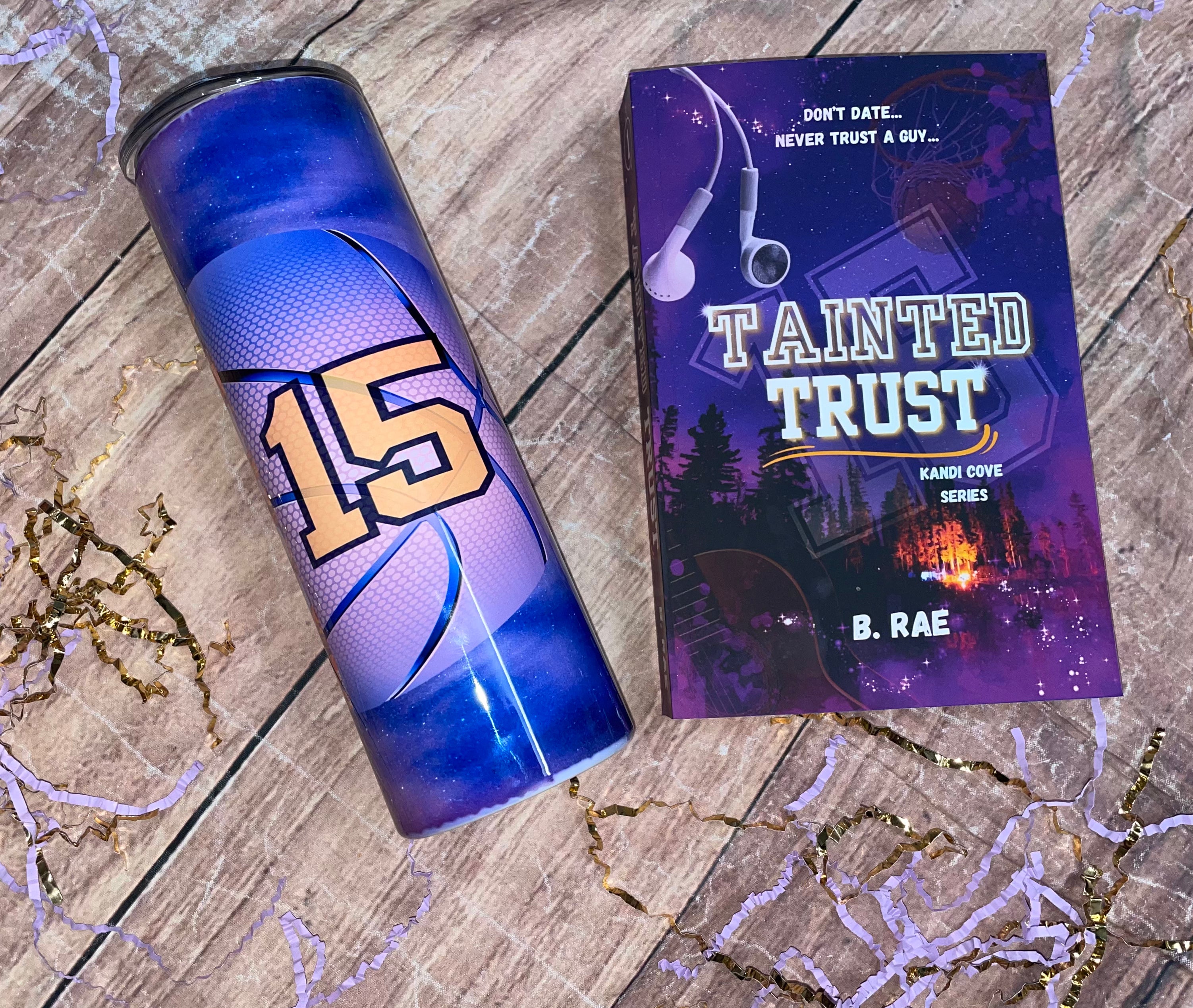 Kandi Cove Fire Basketball 15 Tumbler