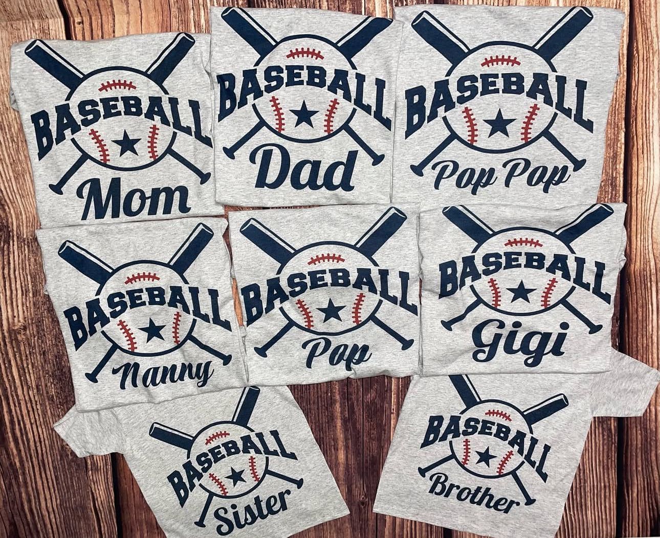 Family Baseball Tshirts