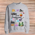 In my Tainted Trust Era Sweater