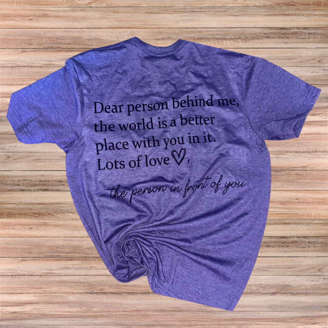 You Are Enough Purple Tshirt