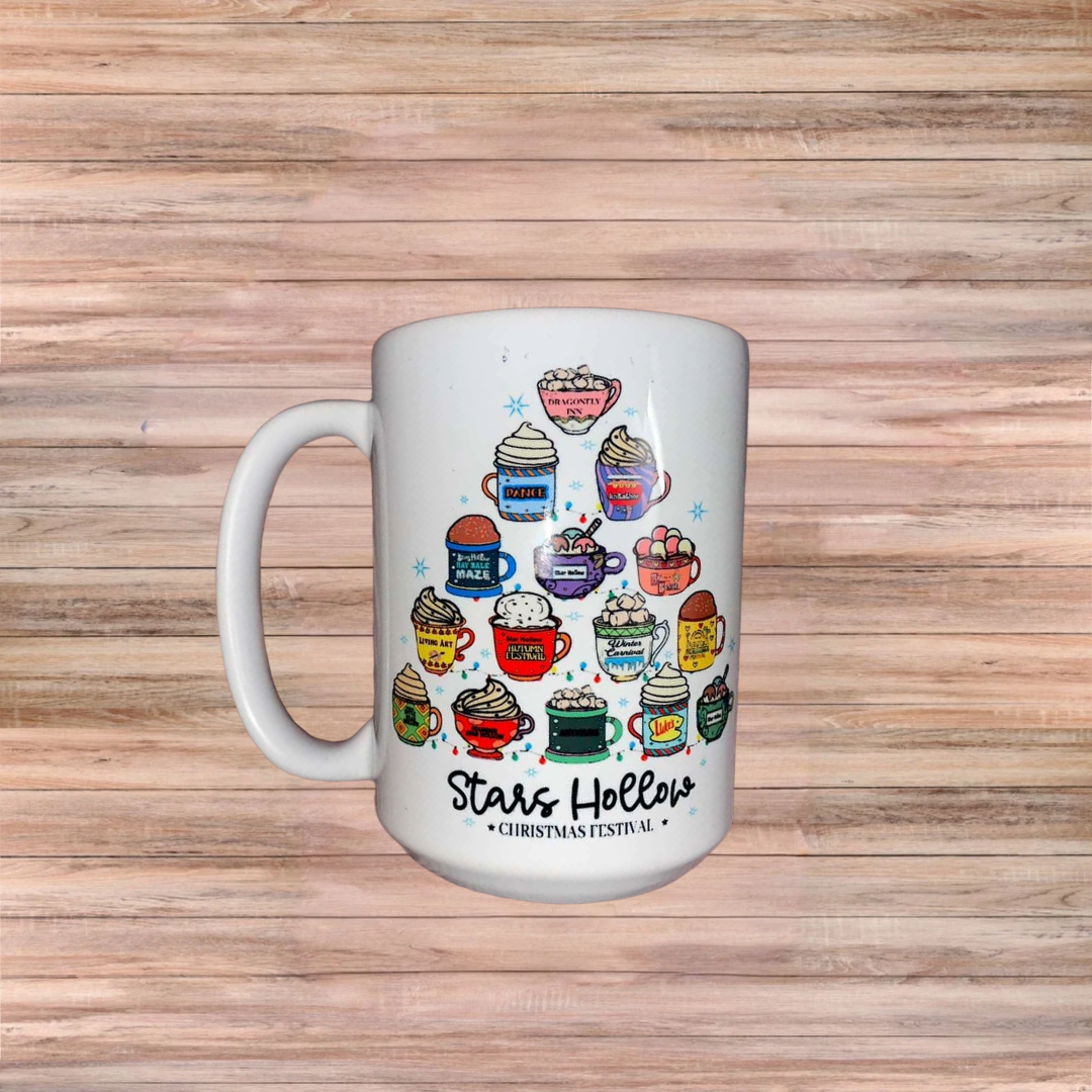 Stars Hollow Christmas Festival Mug