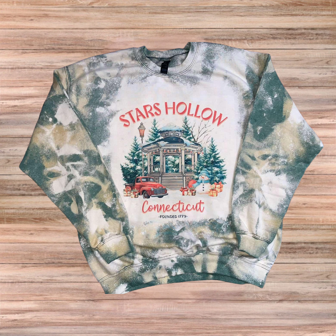 Stars Hollow Connecticut Founded 1779 Vintage Christmas Sweater