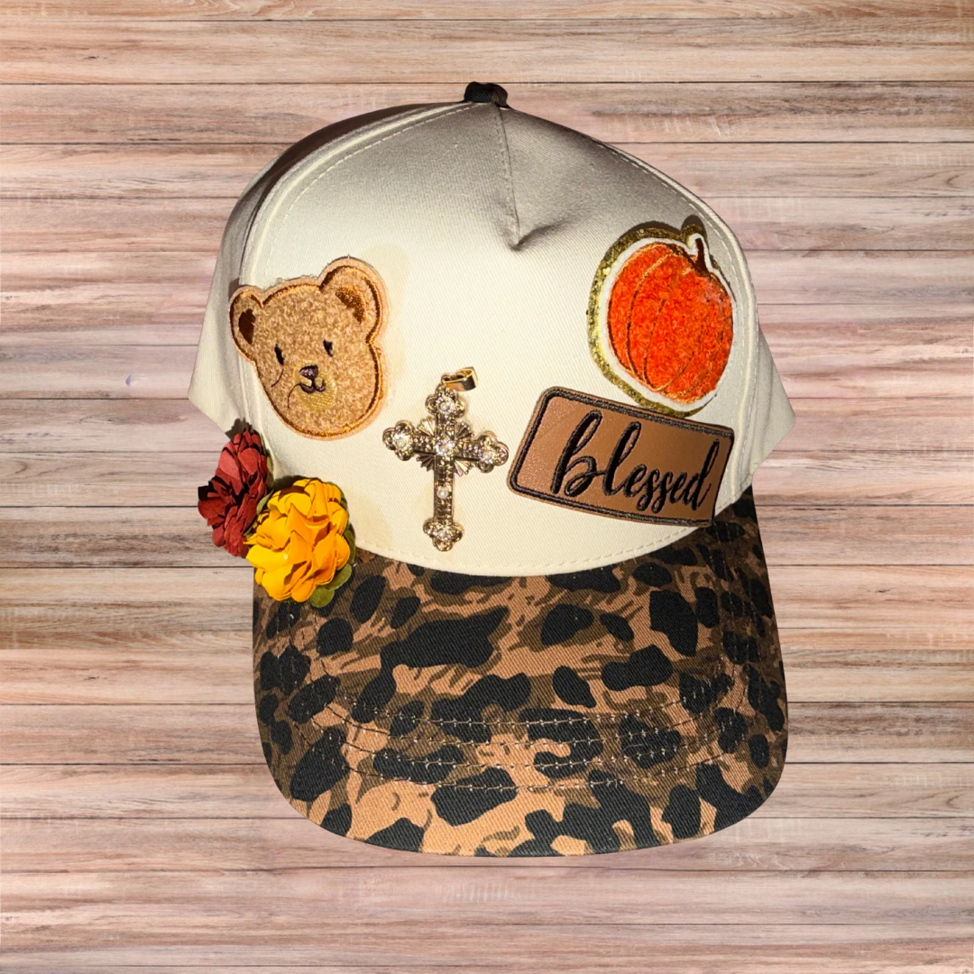 Cheetah Patch Hat